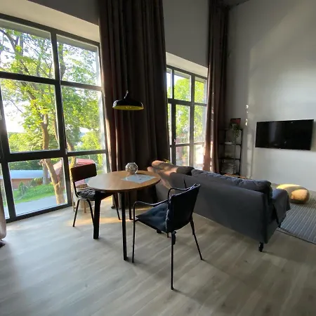 G - Owl Jazz -modern Loft Type 18 With Big Roof Terrace And Free Private Parking * Kaunas