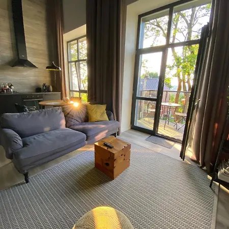 G - Owl Jazz -modern Loft Type 18 With Big Roof Terrace And Free Private Parking * 考纳斯