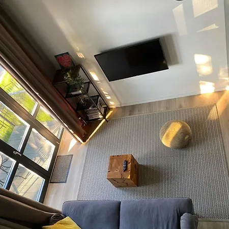 G - Owl Jazz -modern Loft Type 18 With Big Roof Terrace And Free Private Parking * 考纳斯