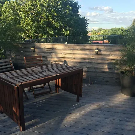 G - Owl Jazz -modern Loft Type 18 With Big Roof Terrace And Free Private Parking Kaunas