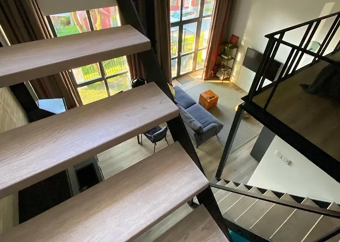 G - Owl Jazz -modern Loft Type 18 With Big Roof Terrace And Free Private Parking דירה *