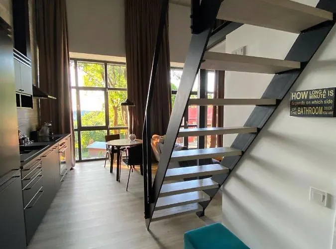 דירה G - Owl Jazz -modern Loft Type 18 With Big Roof Terrace And Free Private Parking