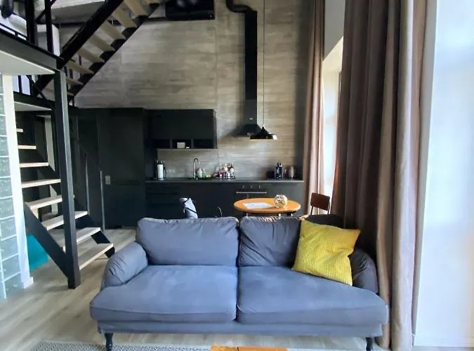 דירה G - Owl Jazz -modern Loft Type 18 With Big Roof Terrace And Free Private Parking