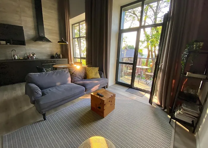 G - Owl Jazz -modern Loft Type 18 With Big Roof Terrace And Free Private Parking * קובנה