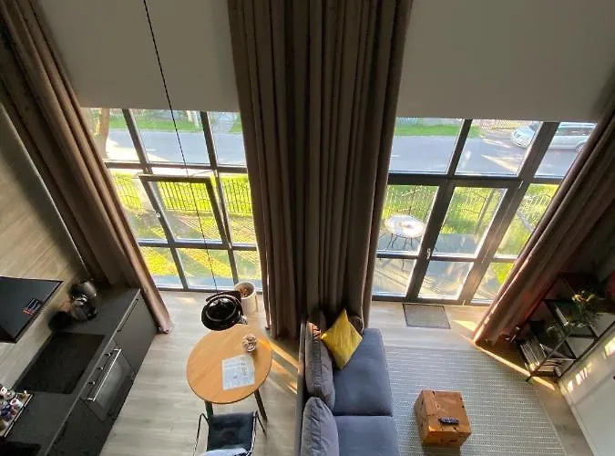 G - Owl Jazz -modern Loft Type 18 With Big Roof Terrace And Free Private Parking * קובנה