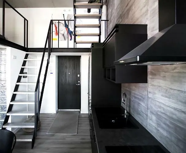 G - Owl Jazz -modern Loft Type 18 With Big Roof Terrace And Free Private Parking דירה