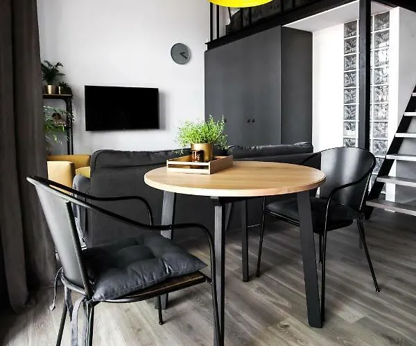 דירה G - Owl Jazz -modern Loft Type 18 With Big Roof Terrace And Free Private Parking *