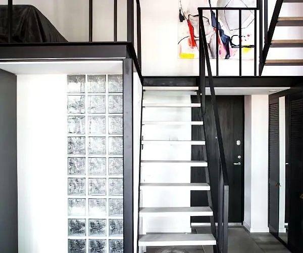 G - Owl Jazz -modern Loft Type 18 With Big Roof Terrace And Free Private Parking דירה